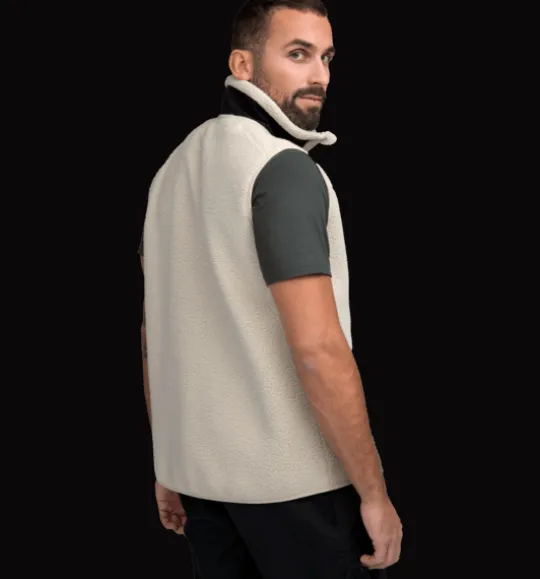 M Retro Pile Vest